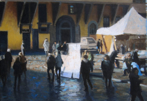 Winter market, Florence