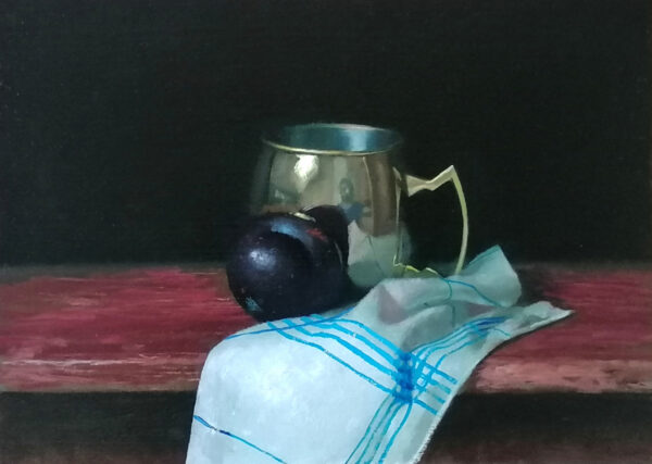 Plum and tankard