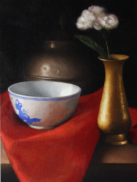Still life with Chinese bowl