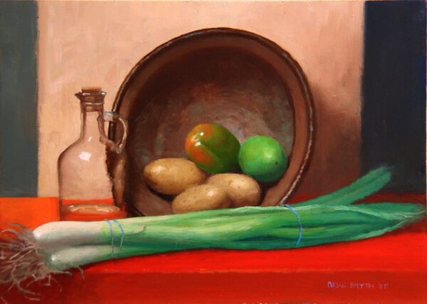 Still life with vegetables