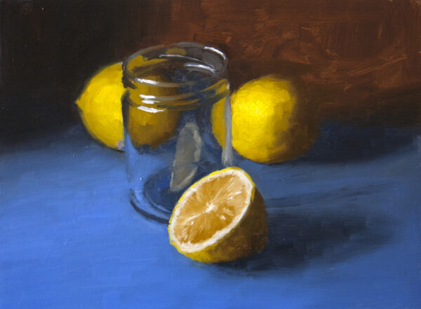 Lemons and a jar