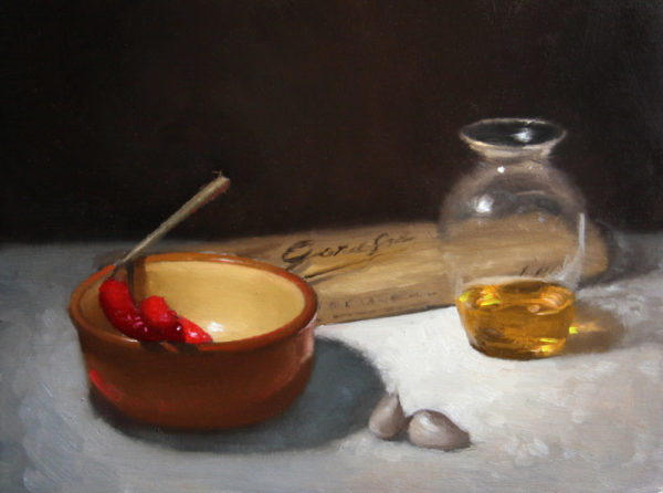Still life with pasta