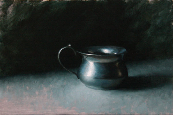 Small silver cup