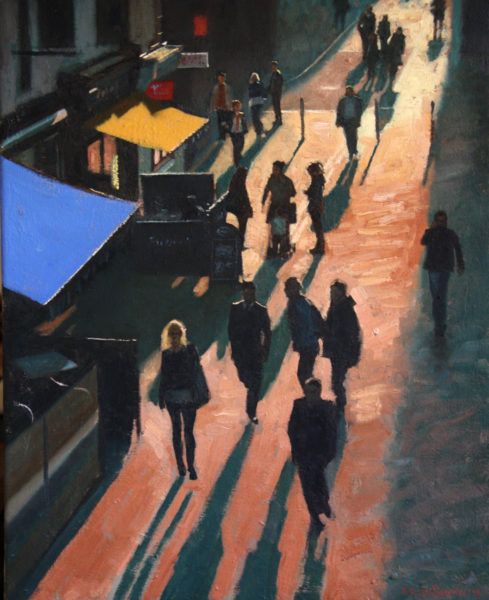 City centre sunshine
