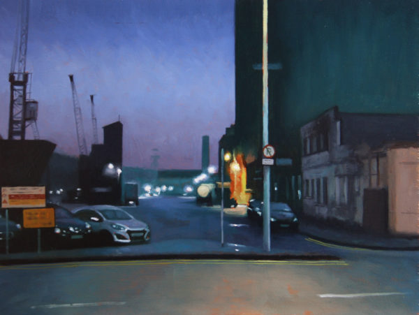 The docks at night