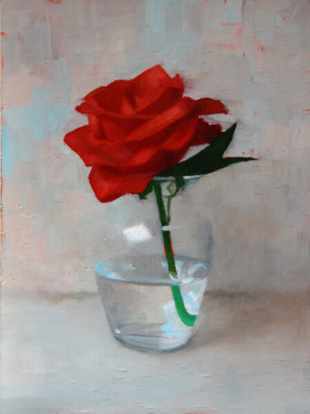 A red rose