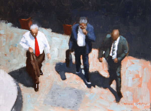 The three men