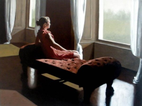 On the chaise longue