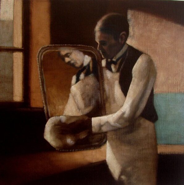 Polishing the silver