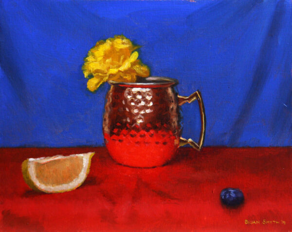Slice of lemon & blueberry