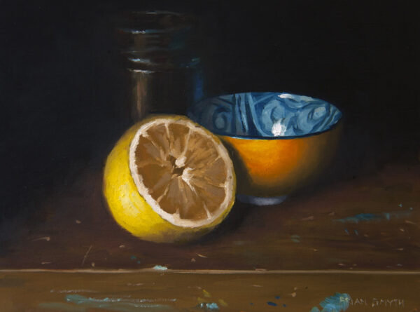 Lemon and a bowl