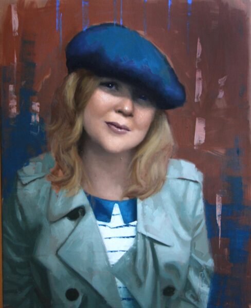 Girl in a hat