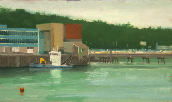 View towards Tivoli docks