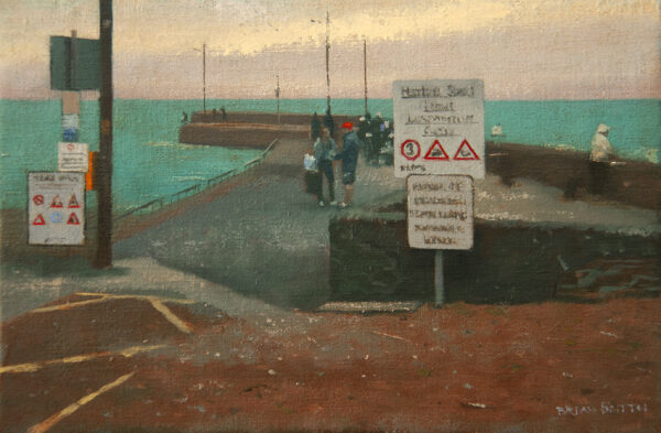 The pier at Cahore